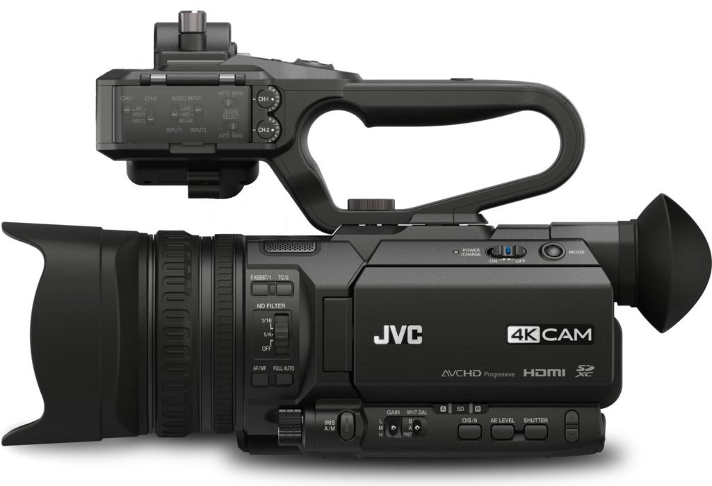 Professional jvs camcorder